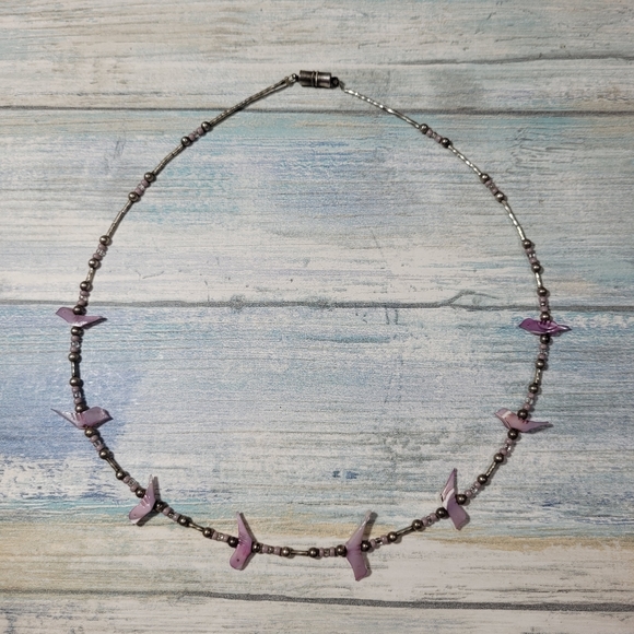 Vintage Birds beads Necklace. - Picture 1 of 10